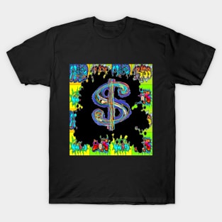 graffiti dollar doodle 2 T-Shirt